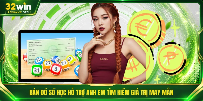 Bản đồ số học hỗ trợ anh em tìm kiếm giá trị may mắn