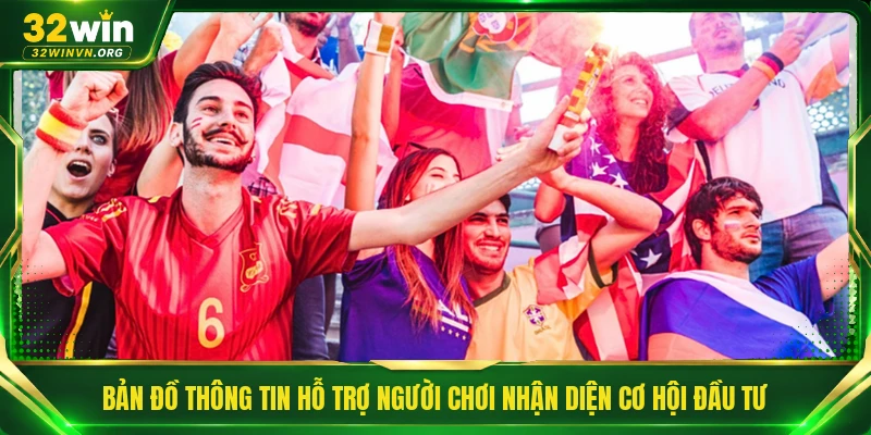 Bản đồ thông tin hỗ trợ người chơi nhận diện cơ hội đầu tư