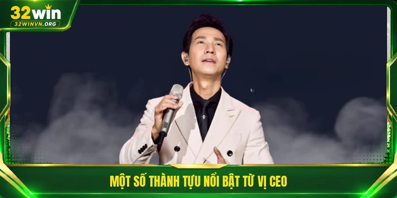Một số thành tựu nổi bật từ vị CEO