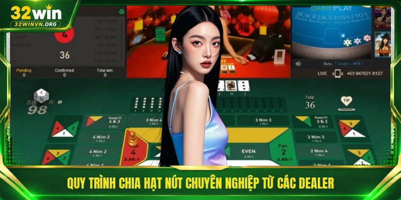 Quy trình chia hạt nút chuyên nghiệp từ các dealer