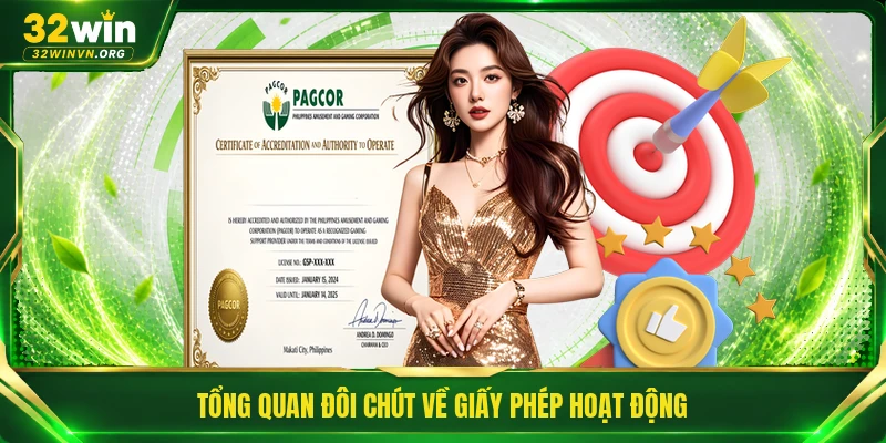 Tổng quan đôi chút về giấy phép hoạt động